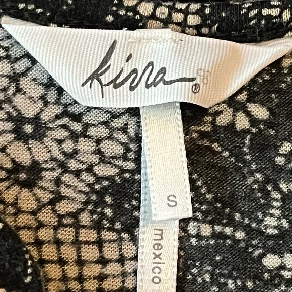 Kirra Black Lace Peplum Blouse - Picture 3 of 3